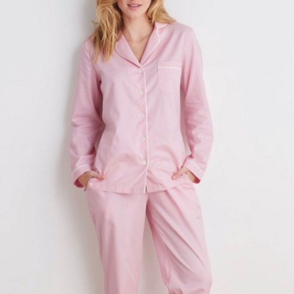 100% cotton pink pajama set